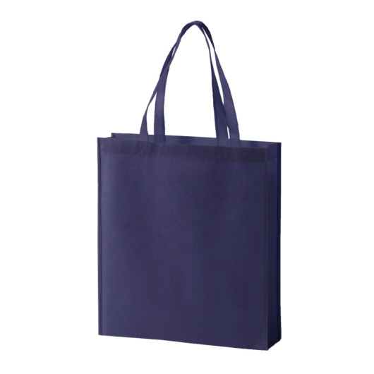 Navy Gusset Tote Bags